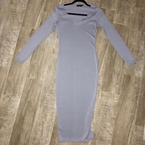 Long sleeve dress from pretty little thing